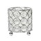 Mod Lighting and Decor Ellipse Crystal Candle Holder - 3.25" - Clear